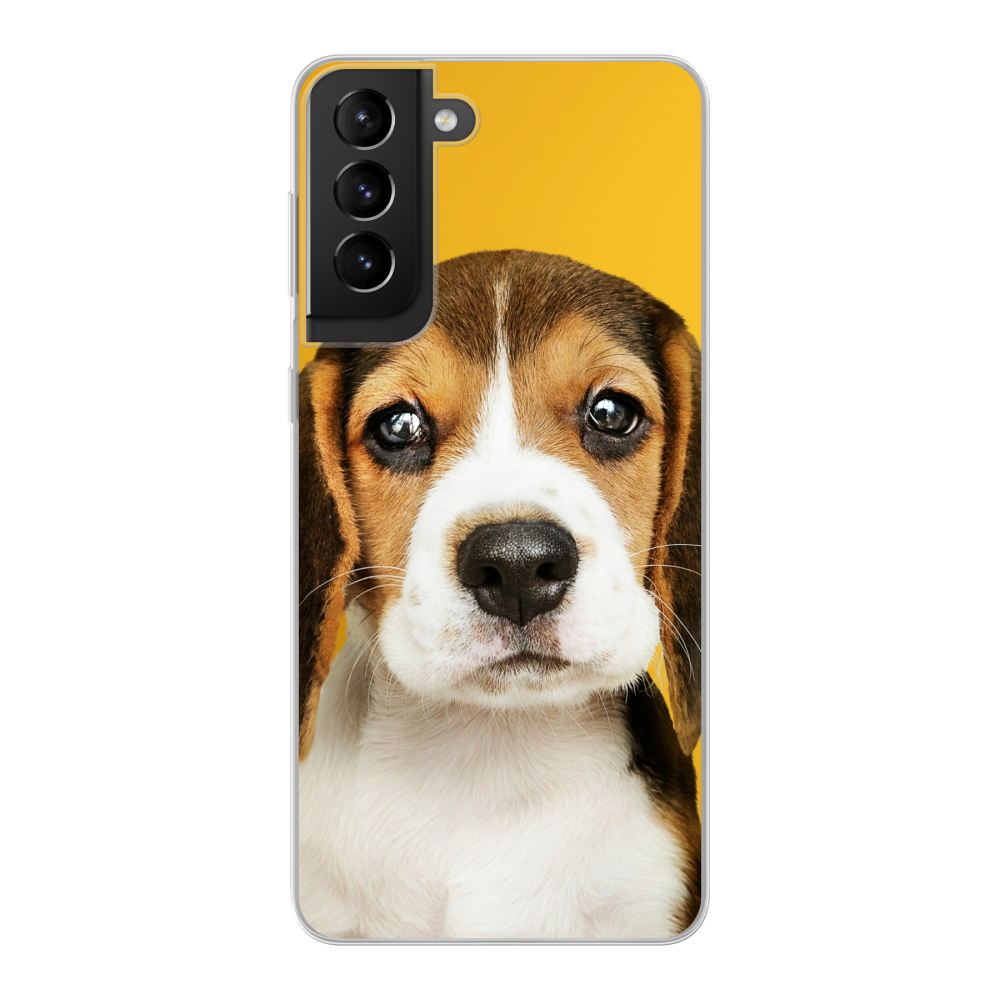 Samsung Galaxy S21 5G Soft case (back printed, transparent)