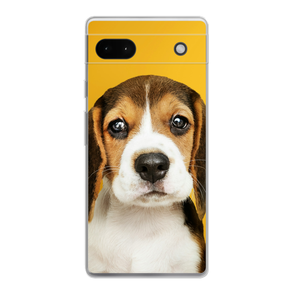 Google Pixel 6a Soft case (back printed, transparent)