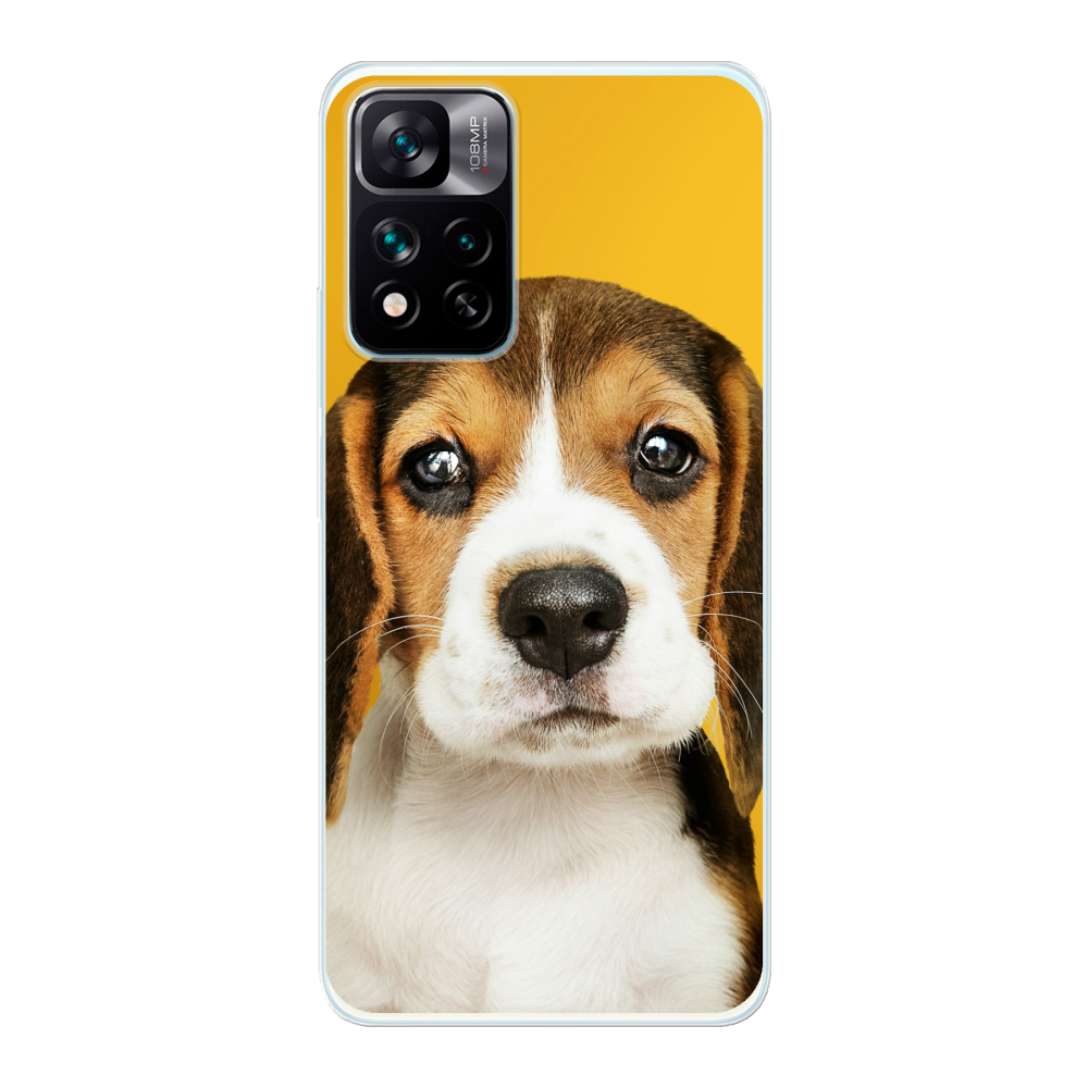 Xiaomi 11i / 11i Hypercharge Soft case (back printed, transparent)