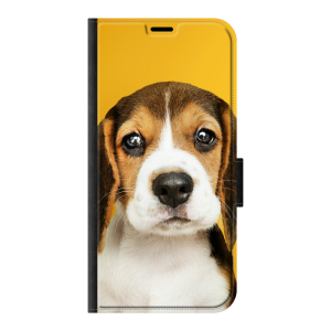 Apple iPhone 16 Pro Max Wallet case (front printed, black)