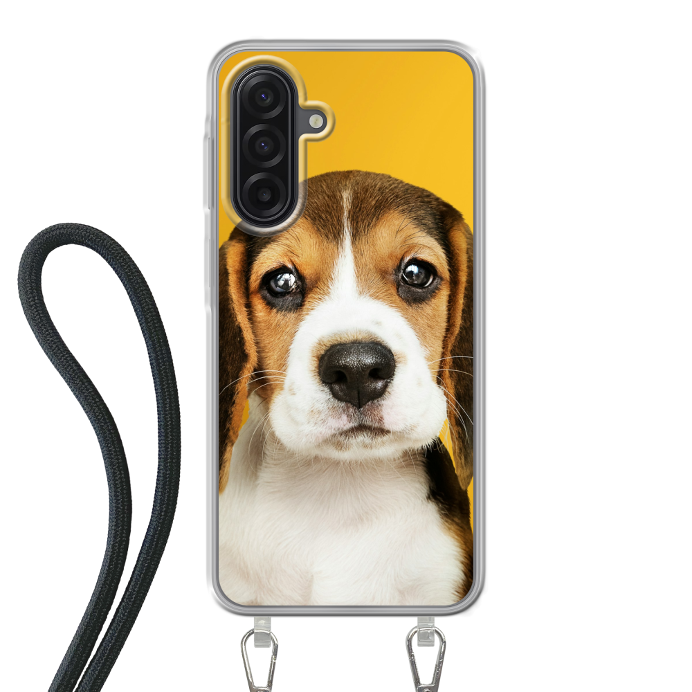 Samsung Galaxy A17 4G / A17 5G Crossbody case (back printed, transparent)