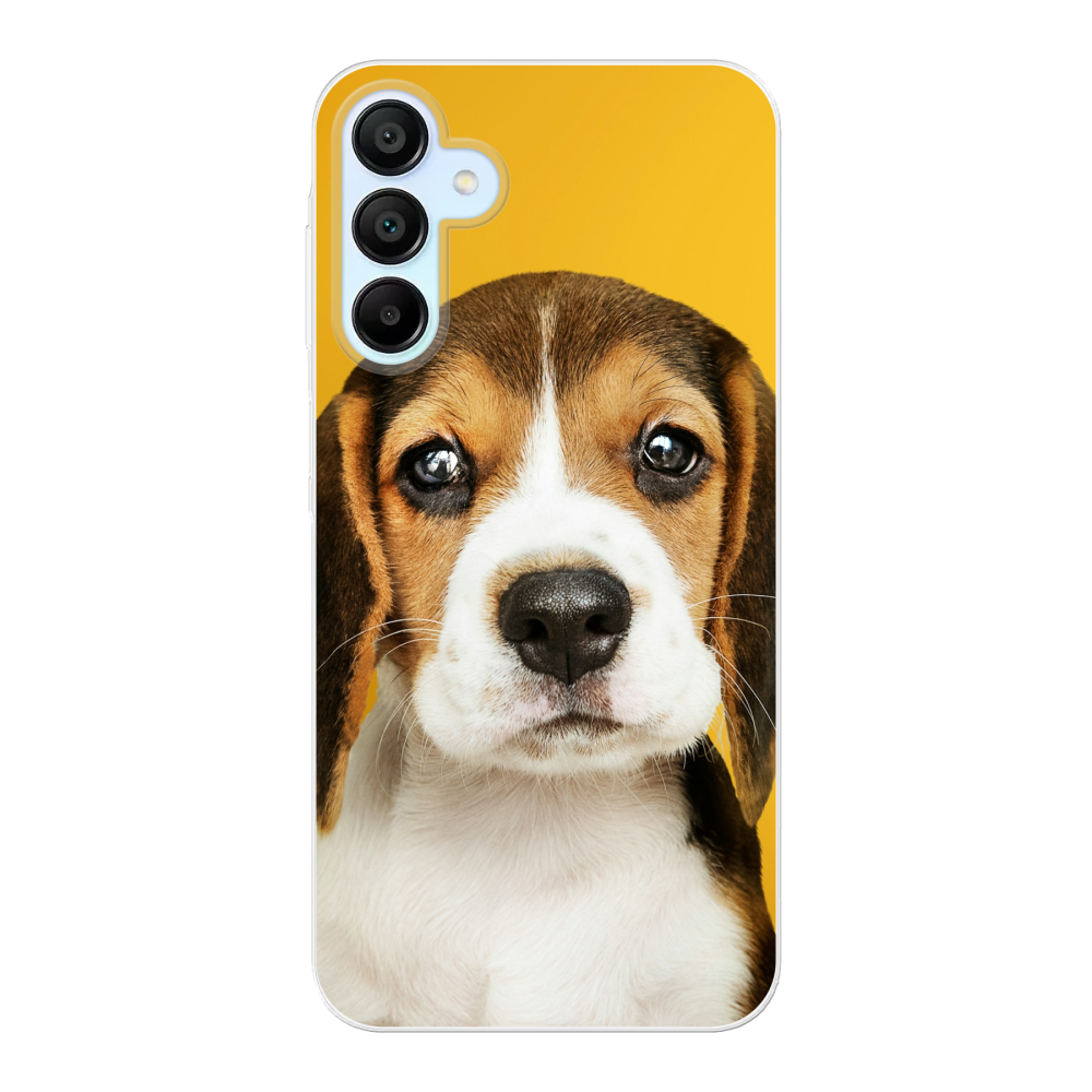 Samsung Galaxy A15 / A15 5G Soft case (back printed, transparent)