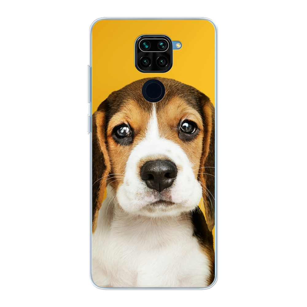 Xiaomi Redmi Note 9 Soft case (back printed, transparent)