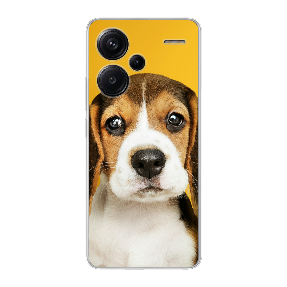 Xiaomi Redmi Note 13 Pro+ Soft case (back printed, transparent)