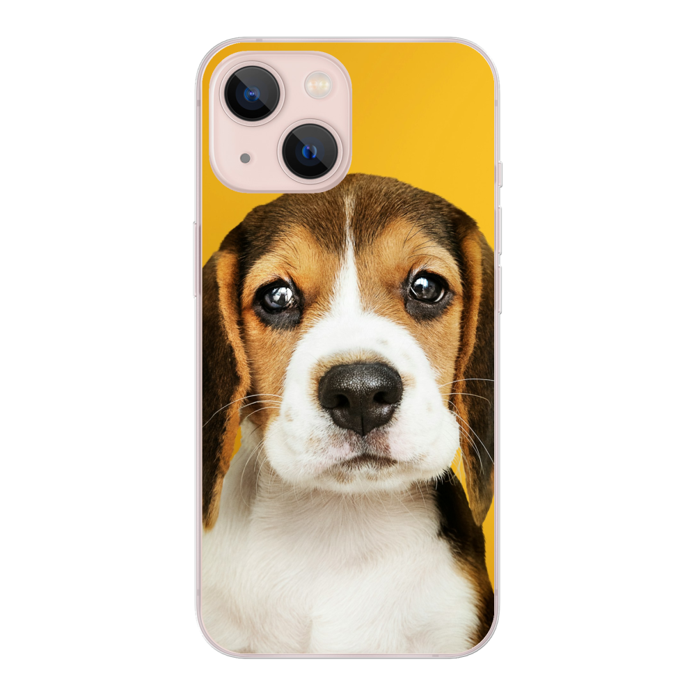 Apple iPhone 13 mini Soft case (back printed, transparent)