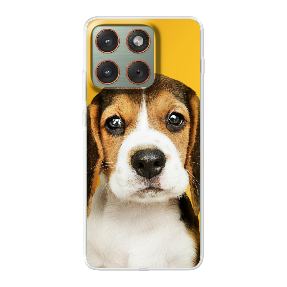 Motorola Edge 70 Soft case (back printed, transparent)